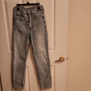 Old Navy Light Blue Straight Leg Jeans